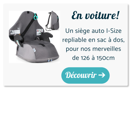siege auto pliable sac a dos de voyage