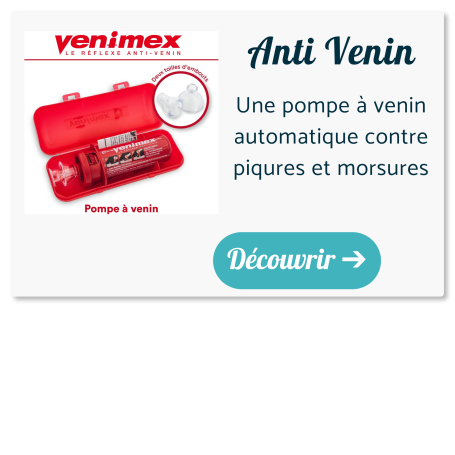 pompe aspi venin venimex contre piqure et morsure